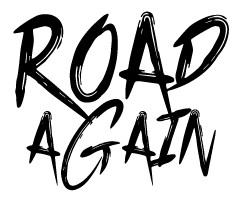 logo noir de la marque Road Again