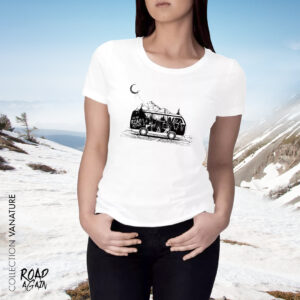 collection VaNature : tshirt en coton bio, premium plus, pour femme de la marque Road Again