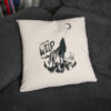 Housse de coussin Loup de Road Again