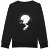 Sweat-shirt Enfant Unisexe Premium Plus noir - coton bion et polyester recyclé - Canyon