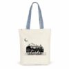 Totebag ethnique – anses rouges ou bleues – coton et polyester recyclés – VaNature