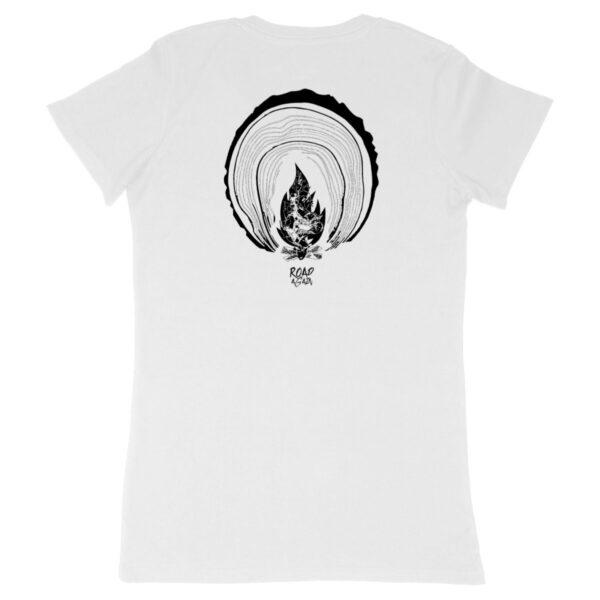 Tshirt léger femme - conversion bio - Flamme