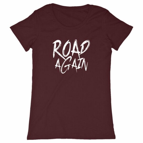 T-shirt Femme - coton en conversion bio - Road Again