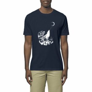 T-shirt Homme léger - coton bio - Loup