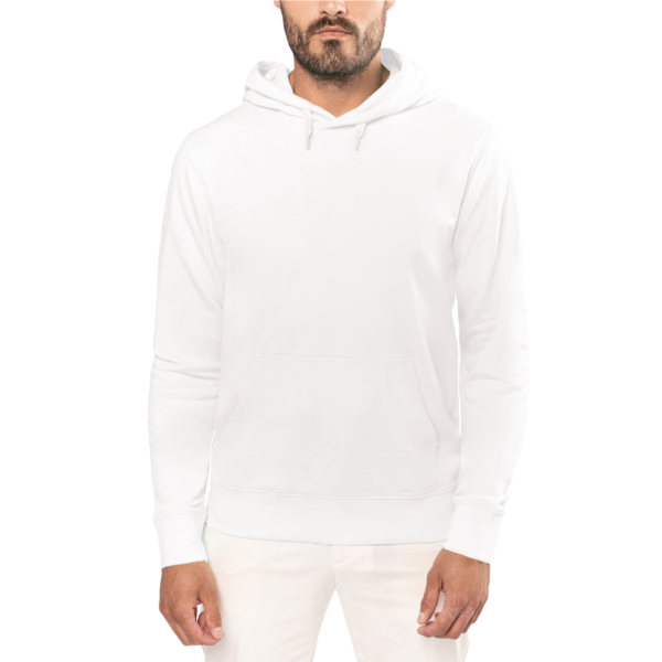 Sweat shirt homme face de devant blanc Road Again