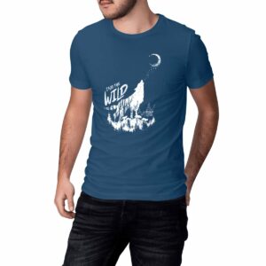 T-shirt Homme épais – coton bio – Loup