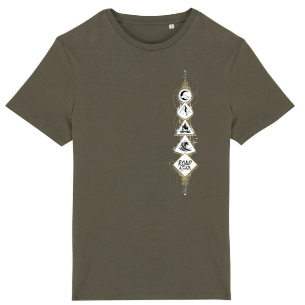 T-shirt Homme léger – coton bio – 4 éléments