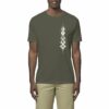 T-shirt Homme léger kaki en coton bio de la collection 4 éléments de Road Again