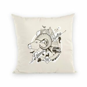 Coussin de la collection Cévennes de Road Again