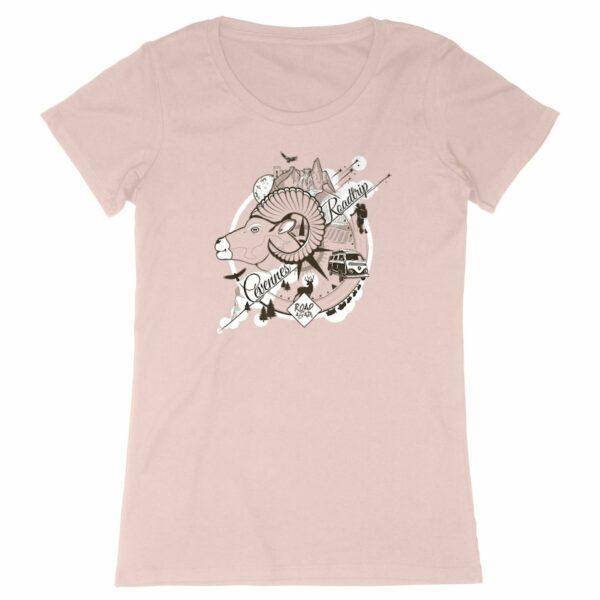 T-shirt Femme Premium Plus – coton bio – Cévennes
