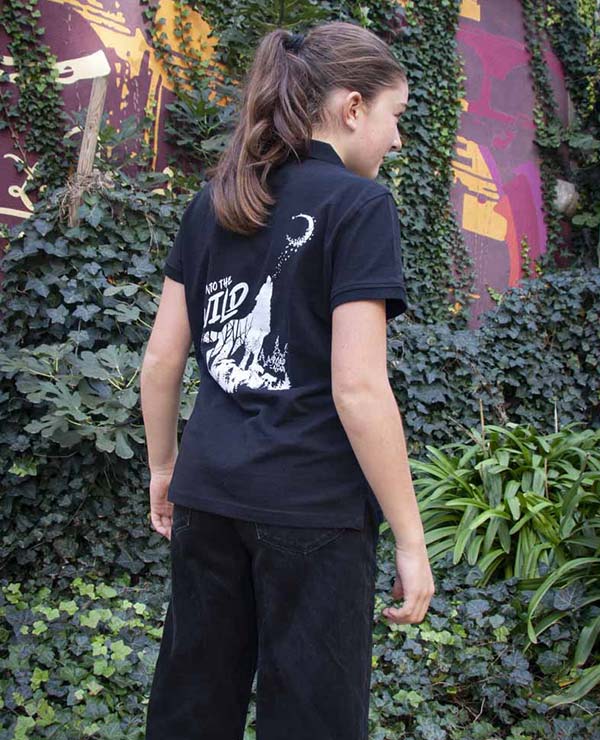 Vêtements bio pour enfants de la marque Road Again - Collection Loup