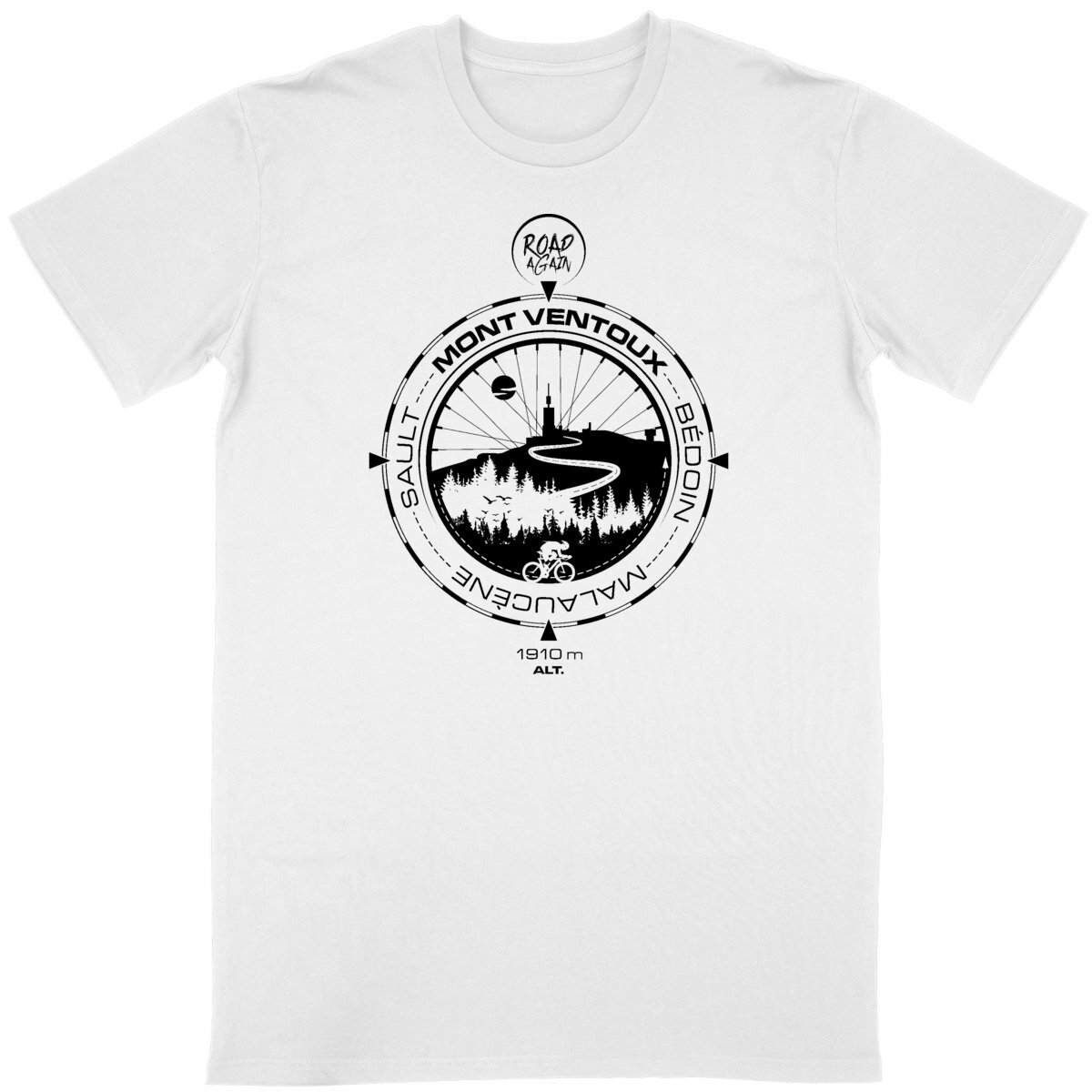 Tshirt léger homme – conversion bio – Mont Ventoux
