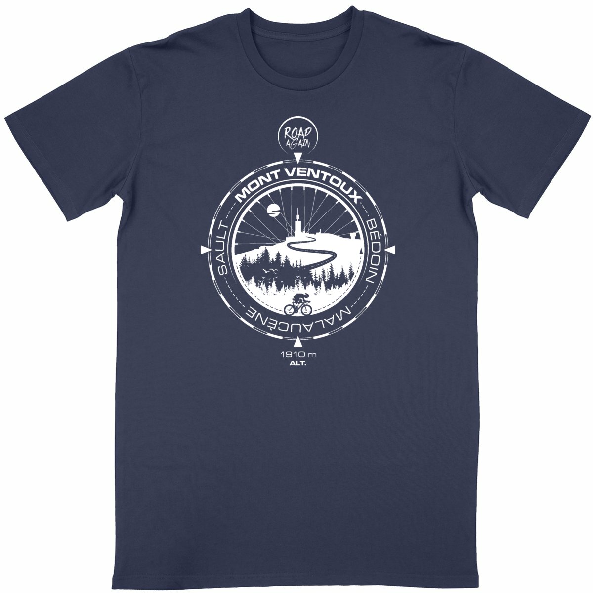 Tshirt léger homme – conversion bio – Mont Ventoux