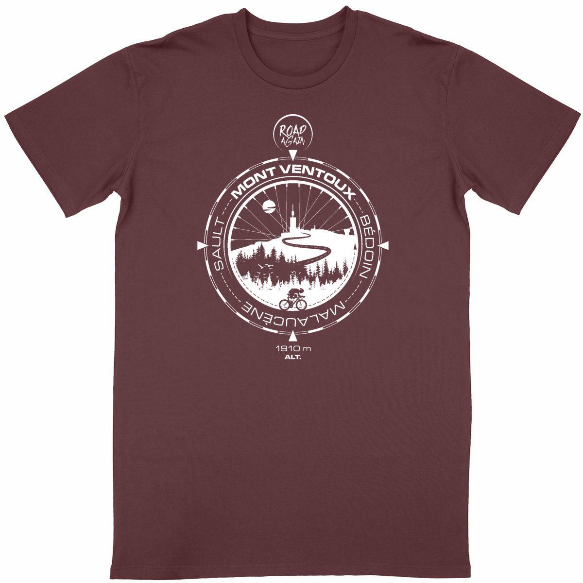 Tshirt léger homme – conversion bio – Mont Ventoux