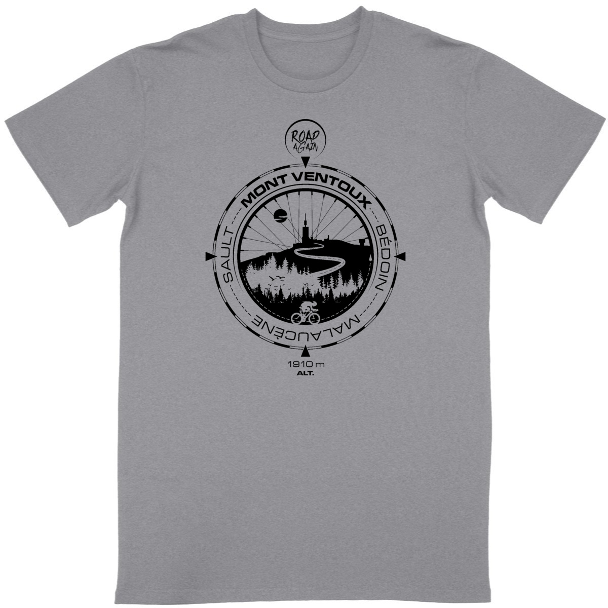 Tshirt léger homme – conversion bio – Mont Ventoux