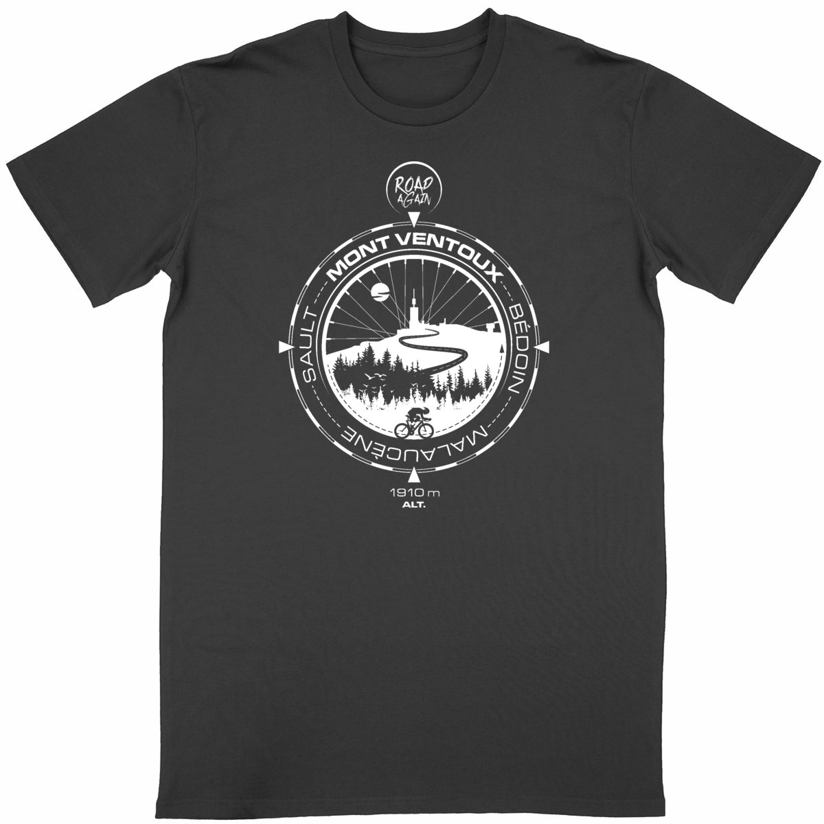 Tshirt léger homme – conversion bio – Mont Ventoux