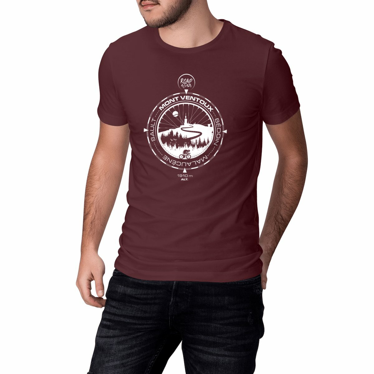 Tshirt léger homme – conversion bio – Mont Ventoux