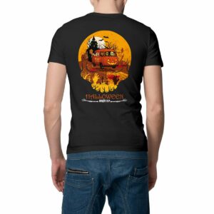 Tshirt léger homme – conversion bio – Halloween Road Trip