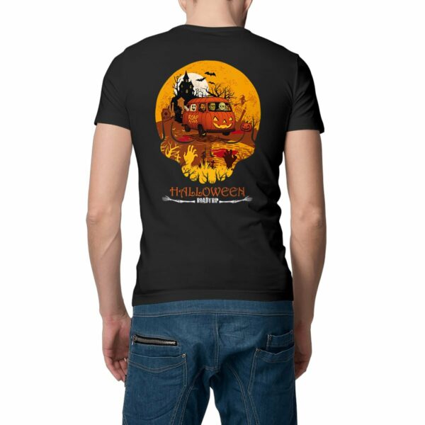 Tshirt léger homme – conversion bio – Halloween Road Trip