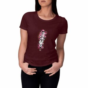 T-shirt femme léger - conversion bio - randonnée - rose