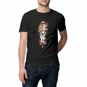 T-shirt homme léger - conversion bio - randonnée - orange