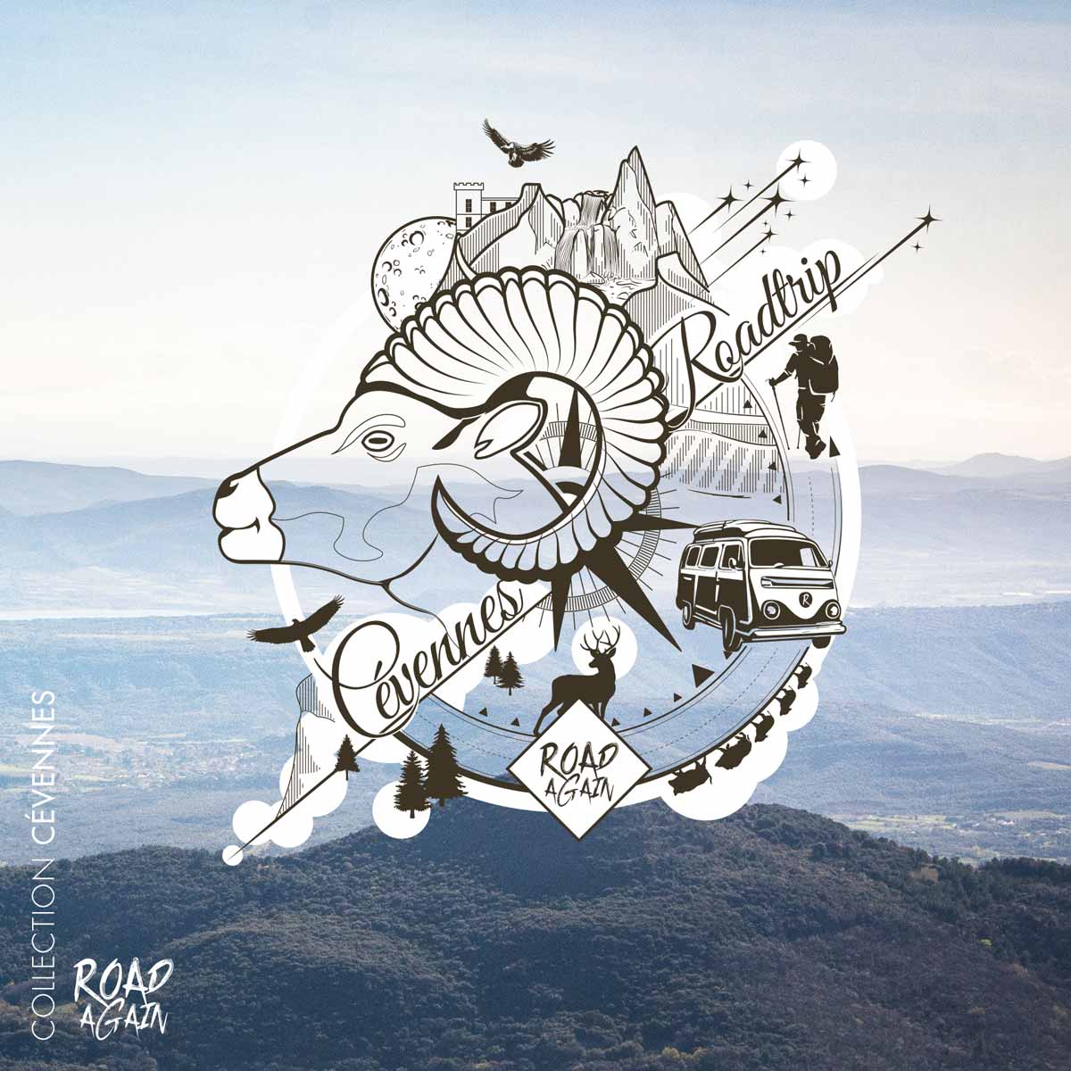 Collection Cévennes de la marque Road Again
