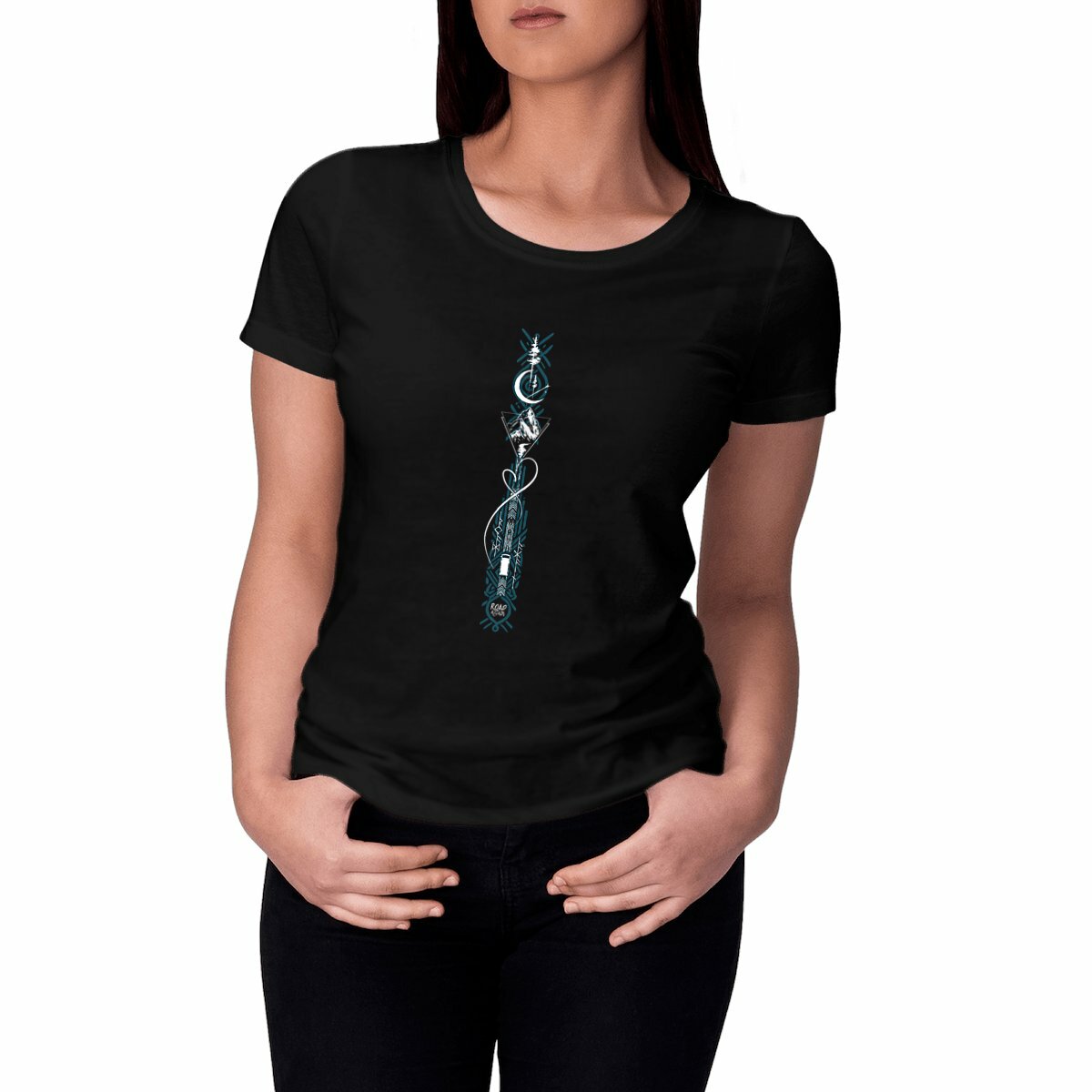 T-shirt Femme – coton en conversion bio – Futhark