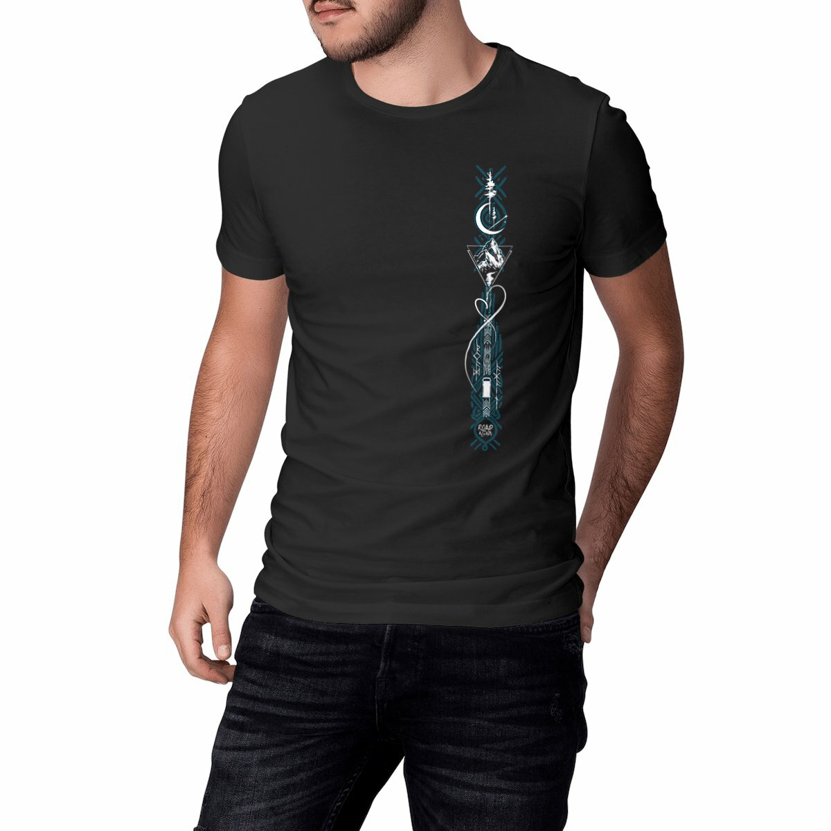 T-shirt Homme – coton en conversion bio – Futhark